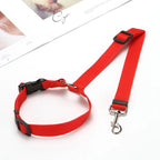 Adjustable Pet Car Seat Belt Nylon Lead Dog Leash Custom Backseat Safety Belt OEM Designer Dog Harness Collar Pet Accessories