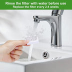 8 Pack Automatic Eco-Friendly Cat Pet Fountain Replacement Filters Carbon 2 Pack Foam and Ceramic Cake for Cat Water Fountains