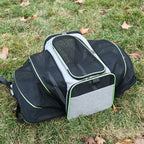Soft Cat Handbag Pet Carries Bags 2 Sided Expandable Carrier Breathable Net Pet Outdoor Travel Shoulder Bags Cat Products