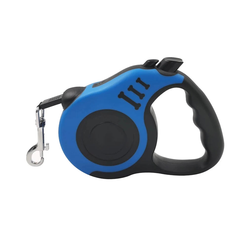 Wholesale Dog Pet Leashes 5m Durable Automatic Retractable Dog Leash Nylon Extension Puppy Running Designer Dog Products