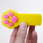 Paw Style Electronic Pet Cat Catch Toys Interactive Cat Toys LED Light Pointer Exercise Chaser Toy Cat Scratching Training Tool