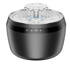 2025 New 2L Smart Pet Water Dispenser Touch Screen Heated Controllable Water Temperature Stainless Steel Cat Water Fountain
