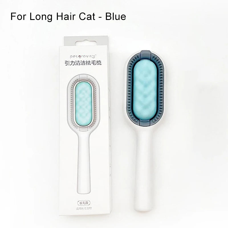 Cat Hair Remover Pet Comb Removable Pet Grooming Tool Dog Brush Pet Hair Remover Brush Wet Paper Cat Products