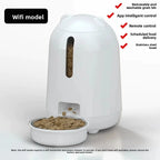 New Intelligent Bluetooth Remote Control Pet Automatic Feeder with Mobile App Battery Powered