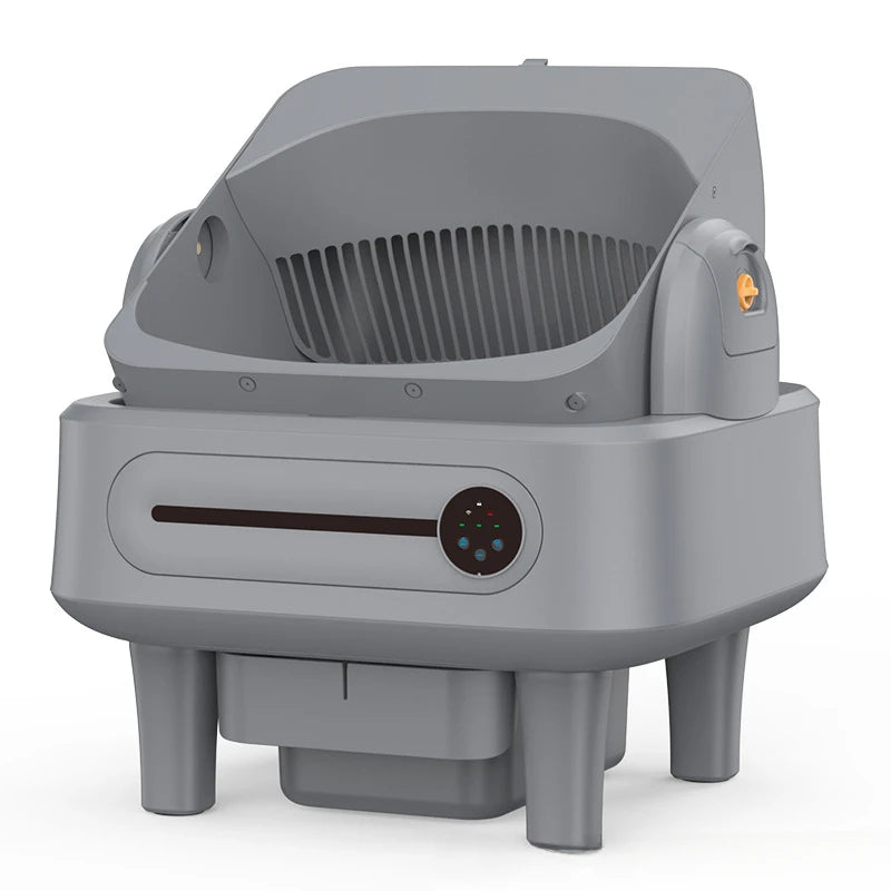 New Open-Type 75L Large Capacity Automatic Cat Litter Box Smart Electric Self-cleaning Easy Clean Cat Litter Box