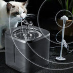 2L Automatic Pet Drinking Fountain Dog Water Dispenser Cat Drinker with Sensor Cat Drinking Feeder Quiet Cat Fountain Water Bowl