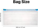 2 Rolls Replaced Open-Top Self-Cleaning Cat Litter Box Poop Bags M1 Automatic Cat Litter Box Receptacles Easy Clean Feature