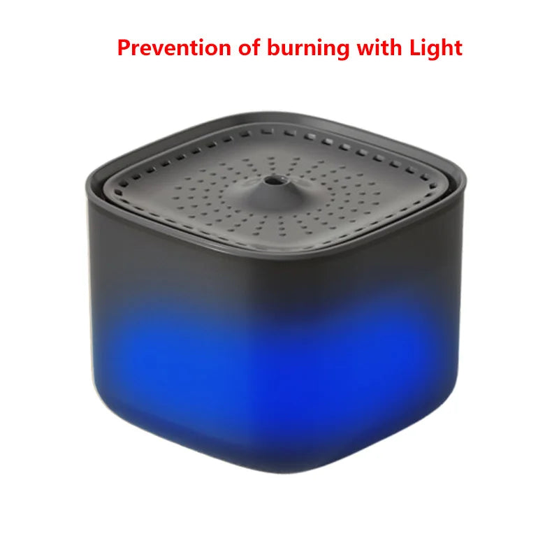 3L Large Capacity Pet Dog Cat Water Fountain with Circulating Filter Automatic Pet Water Dispenser with USB Port for Pets