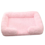 Orthopedic Dog Beds for Large Dogs Fluffy Large Dog Bed with Removable Washable Cover Non-Slip Bottom Foam Couch Bed