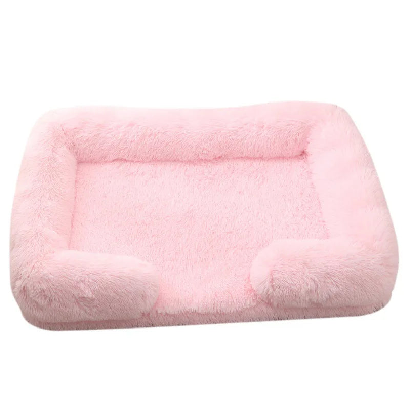 Orthopedic Dog Beds for Large Dogs Fluffy Large Dog Bed with Removable Washable Cover Non-Slip Bottom Foam Couch Bed