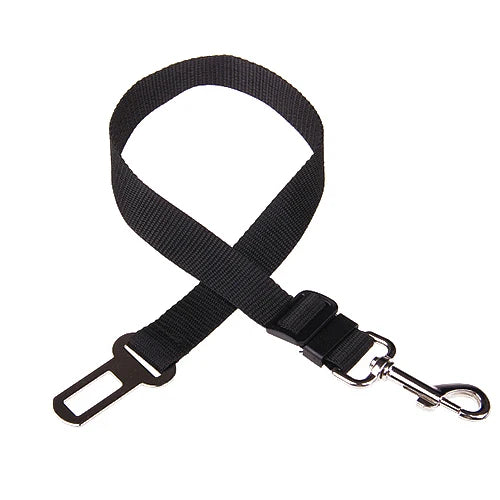 Adjustable Pet Car Seat Belt Nylon Lead Dog Leash Backseat Safety Belt OEM Custom Designer Dog Harness Collar Pet Accessories