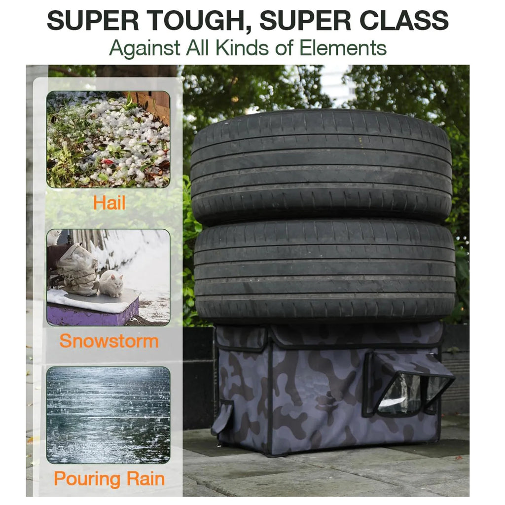 Modern Collapsible Cat Nest Outdoor Heating Insulation Foldable Pet Cage and Pet Fence Tent for Abandoned Cats for Winter