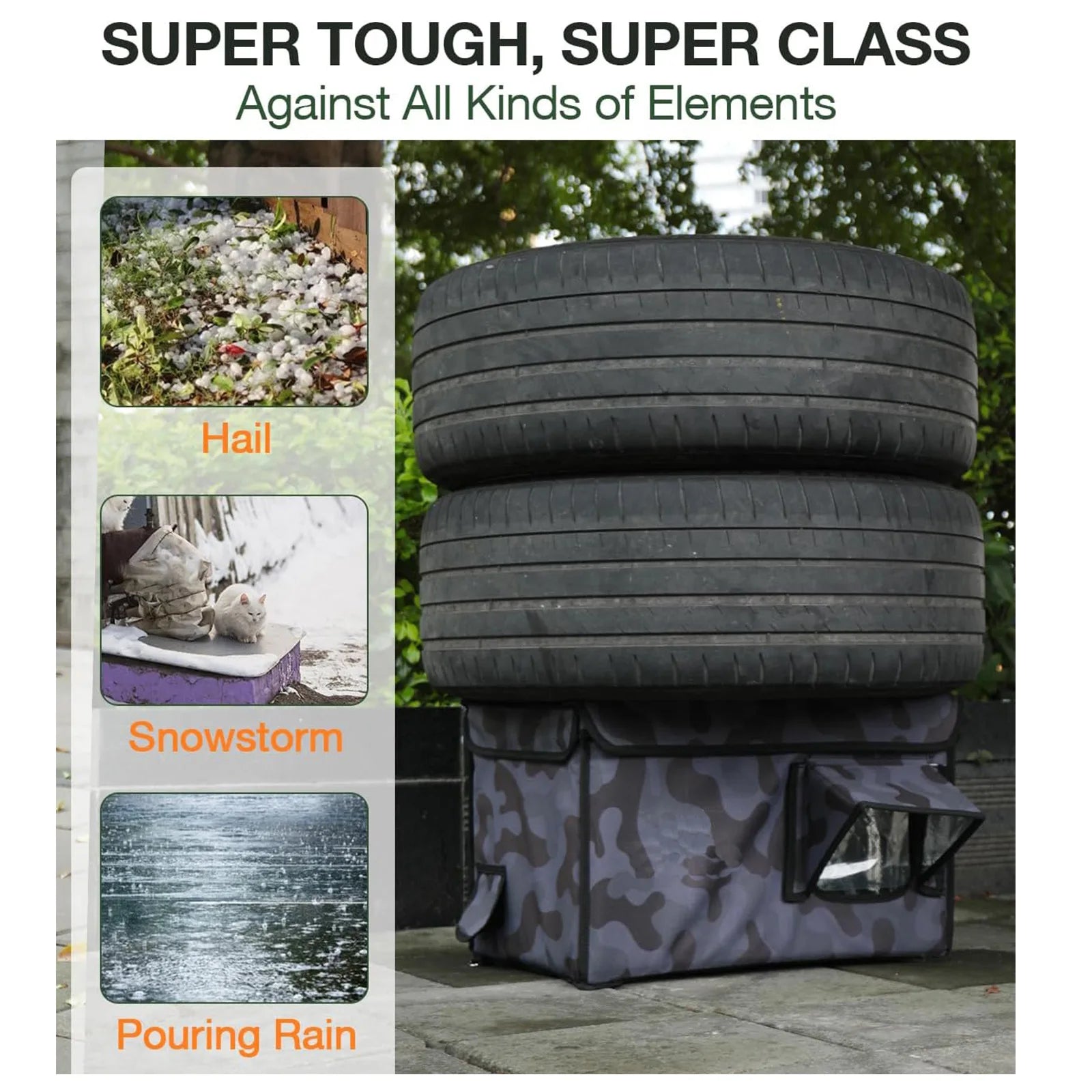 Modern Collapsible Cat Nest Outdoor Heating Insulation Foldable Pet Cage and Pet Fence Tent for Abandoned Cats for Winter