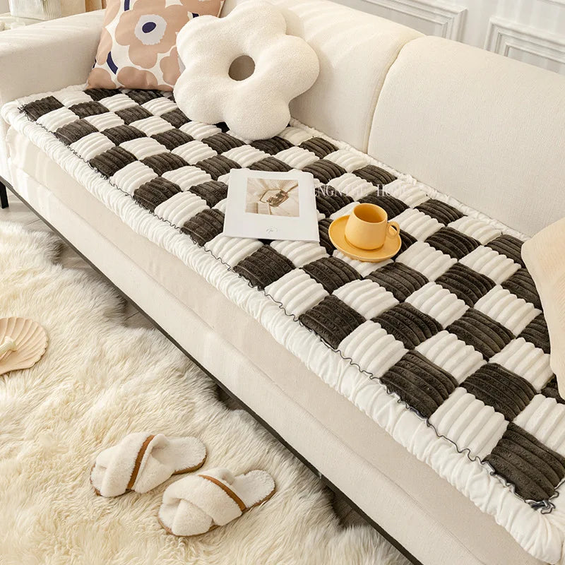 70*210cm Luxury Thicken Cat Sofa Protector Washable Slip Protective Couch Cover Cat Pad Dog Sleeping Bed Cat Mat Pet Mat