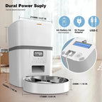 4L Large Capacity Smart Pet Feeder Button Control Cat Automatic Food Dispenser Timing Quantitative Voice Dog Feeder Accessories