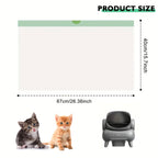 3 Rolls Waste Bags for Neakasa M1Self-Cleaning Cat Litter Box Replaced Waste Bags Automatic Litter Box Liner with Drawstring