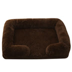 Orthopedic Dog Beds for Large Dogs Fluffy Large Dog Bed with Removable Washable Cover Non-Slip Bottom Foam Couch Bed