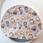 Cat Basin Odor Proof and Dust-proof Door Curtain Matching Curtains 15 Styles Automatic Pet Self Litter Box Curtain for Petree