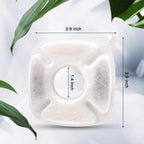 4Pcs Pet Water Fountain Filters Replacement Compatible with 95Oz/2.8L Dog Water Fountain Cat Water Fountain Filters