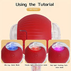 Wholesale Indoor Cat Interactive Ball Toy With Elastic Net Tail Automatic Moving Ball Toy Activation Electric Cat Toy