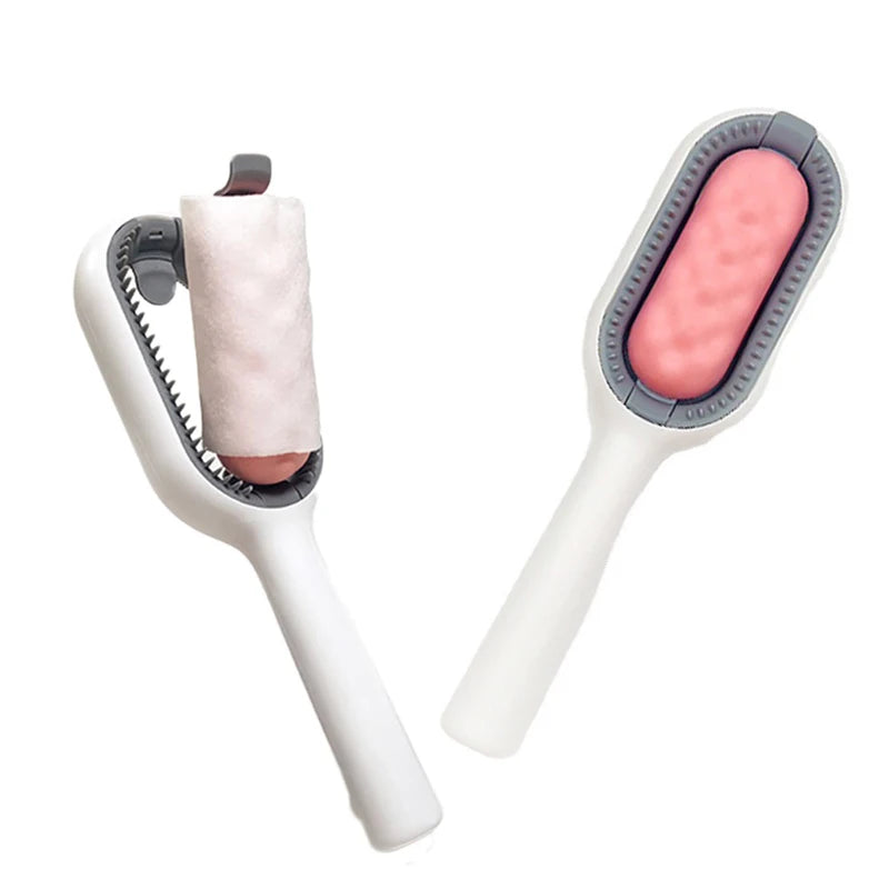 Cat Hair Remover Pet Comb Removable Pet Grooming Tool Dog Brush Pet Hair Remover Brush Wet Paper Cat Products