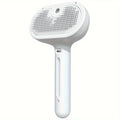 2-in-1 Misting Pet Hair Comb Gentle Water Spray Brush with Release Button for Easy Shedding and Grooming Brush