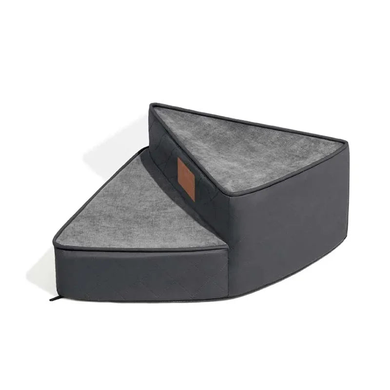 Custom Luxury Modern Foldable Waterproof Cotton Removable Spiral Pet Stairs Step Ease Anti-scratch Cover Dog Stairs