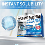 Washing Machine Tub Cleaner Descaler of 12/24pcs Pack-Deep Cleaning Tablets Odor Removing Tablets for Washer Laundry Supplies