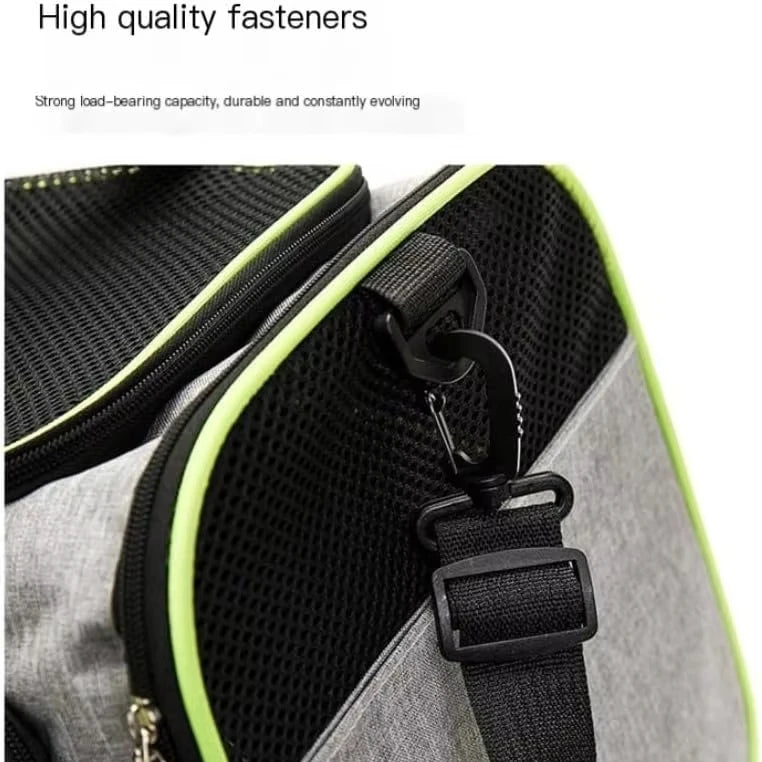 Travel Cat Bag Fashionable Cat Bag Portable Small Foldable Mounted Travel Expandable Portable Pet Bag Pet Carrier