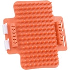 Cat Desk Corner Comb Kitten Scrubbing Cat Hair Remover Brush with Straps Pet Dog Cleaning Cats Scratcher Pet Grooming Brush