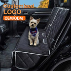 Custom Waterproof Travel Bolster Safety Large Dog Car Seat Cover for Dog Luxury Dog Beds Pet Backseat Cover Pet Beds Pet Seat