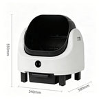 OEM 68L Open-design Automatic Cat Litter Box Self Cleaning Sensor Safety Protection Smart Pet Health Monitor System Cat Toilet