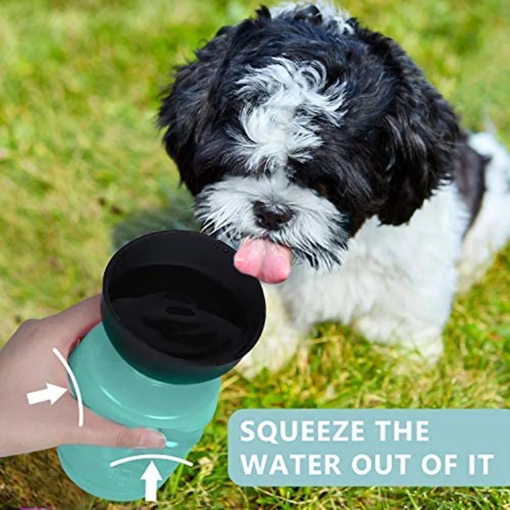 BPA Free Pet Water Bottle Foldable Dog Bowl OEM Custom Dog Water Bottle Outdoor Travel Drinking Designer Dog Bowls Drink Bowl