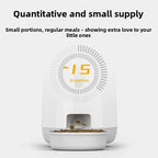 New Intelligent Bluetooth Remote Control Pet Automatic Feeder with Mobile App Battery Powered