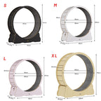 Cat Exercise Wheel Indoor Toy Cat Interactive Toys Large Cat Running Wheel with Carpeted Runway Pet Supplies