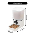 OEM 6L Large Capacity Automatic Cat Feeder with Camera WiFi Control Smart Cat Food Dispenser Pet Feeder Tuya APP Control