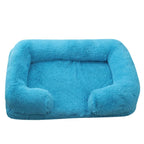 Orthopedic Dog Beds for Large Dogs Fluffy Large Dog Bed with Removable Washable Cover Non-Slip Bottom Foam Couch Bed