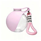 285ml Portable Dog Water Bottle Outdoor Dog Water Dispenser Pet Water Bottle Leak-Proof Foldable Stainless Steel Pet Supply OEM
