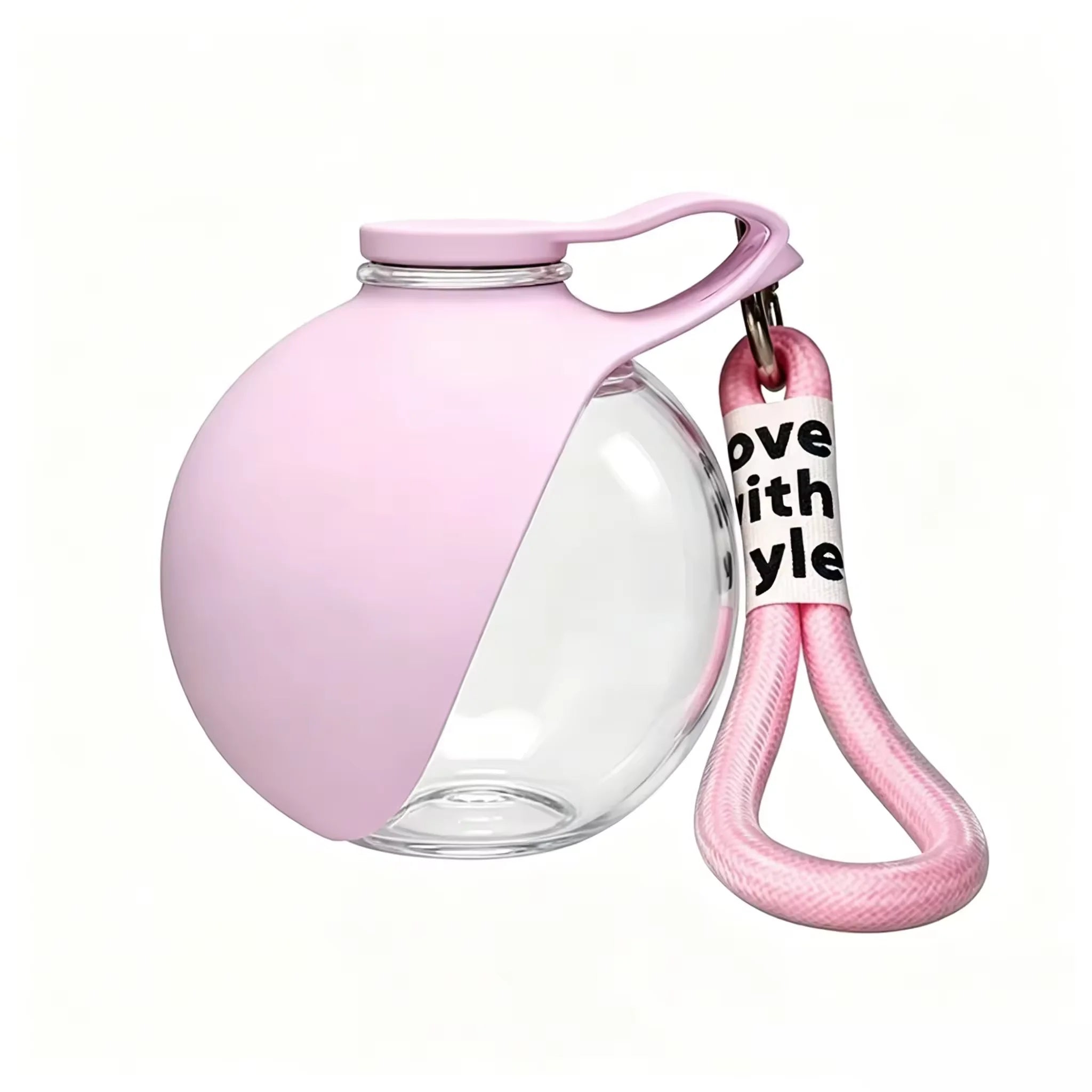 285ml Portable Dog Water Bottle Outdoor Dog Water Dispenser Pet Water Bottle Leak-Proof Foldable Stainless Steel Pet Supply OEM