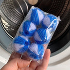 6 Pack Pet Hair Remover Catcher Washer Dryer Balls Washing Machine Laundry Ball Pet Hair Remover for Washing Machines