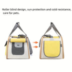 Portable Single Shoulder Space Capsule Pet Carrier Bag Ventilated Foldable Backpack for Small Cats Dogs Travel Cat Carrier Bag