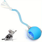 Wholesale Indoor Cat Interactive Ball Toy With Elastic Net Tail Automatic Moving Ball Toy Activation Electric Cat Toy
