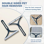 4pcs Pet Hair Remover Cat Brush Portable Efficient Lint Cleaner for Couch Carpet Car Mat Bedding Pet Bed & Furniture