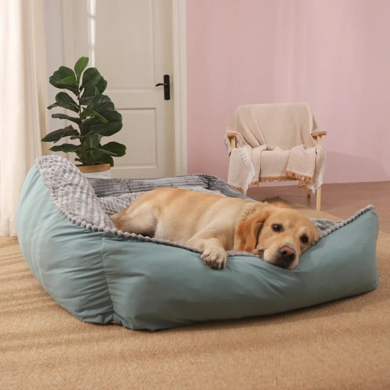 Large Dog Bed Warm Pet Bed for Large Dogs Pet Cushion Sofa Removable for Puppy Chihuahua Big Cat Beds Dog Products