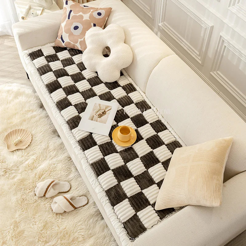 60x160cm Dog Cat Couch Cover Protector Washable Chenille Pet Bed Modern Luxury Sofa Protector for Large Dogs Summer All Use
