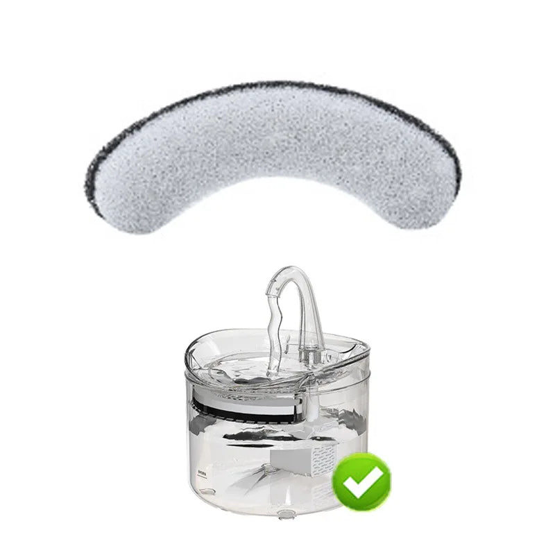 Wholesale Cat Water Fountain Replacement Filters Activated Circle Fountain Carbon Filter for Hot Sale Fountain Manufacturer