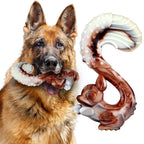 Durable Double Bone Dog Chew Toy Beef Flavor Christmas Deer Triceratops Interactive Nylon Chew Toy for Pups