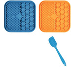 Eco-Friendly Silicone Dog Lick Mat Slow Feeder Pad with Strong Suction Cup for Dogs
