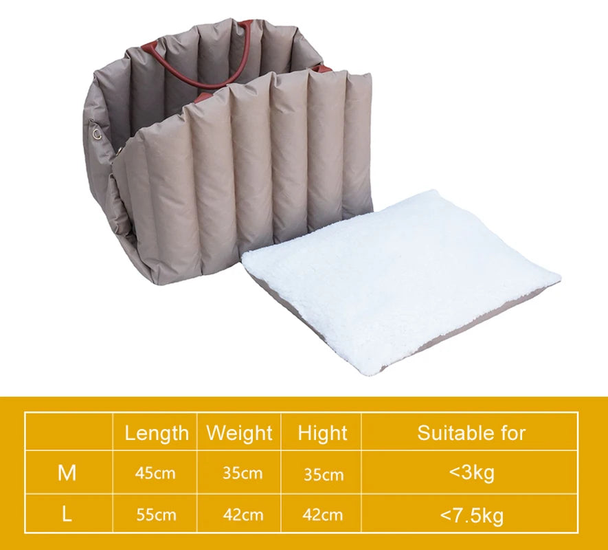 Pet Carrier Handbag Travel Dog Handbag Oxford PU Pet Carrier Bag Dog Car Seat Travel Handbag Cat Beds Travel Bag Dog Products