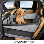 Extended Dog Car Seat Cover for Pet Car Seat Cover Oxford Cat Seat Back Pet Hammock Car Back for Small Medium Large Dogs